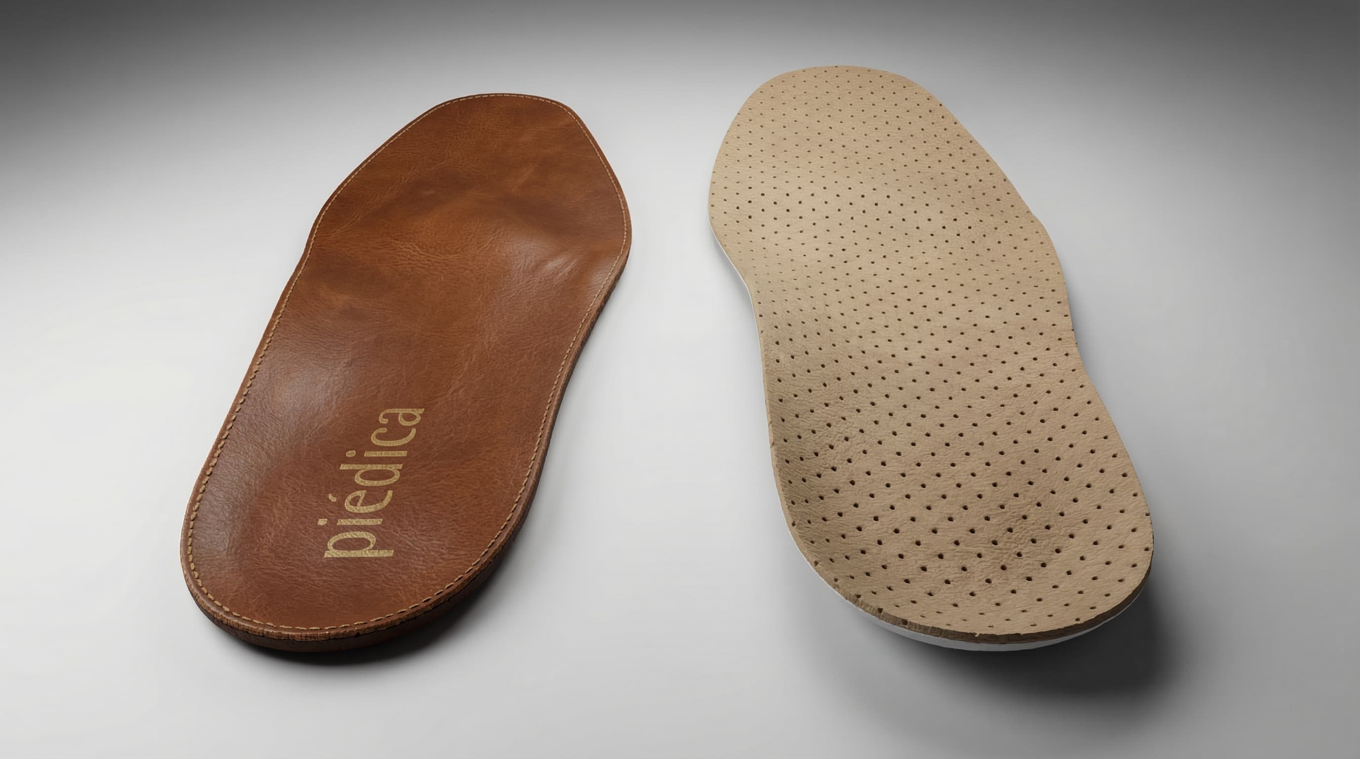 Variedad de materiales piel y veolene para plantillas duraderas