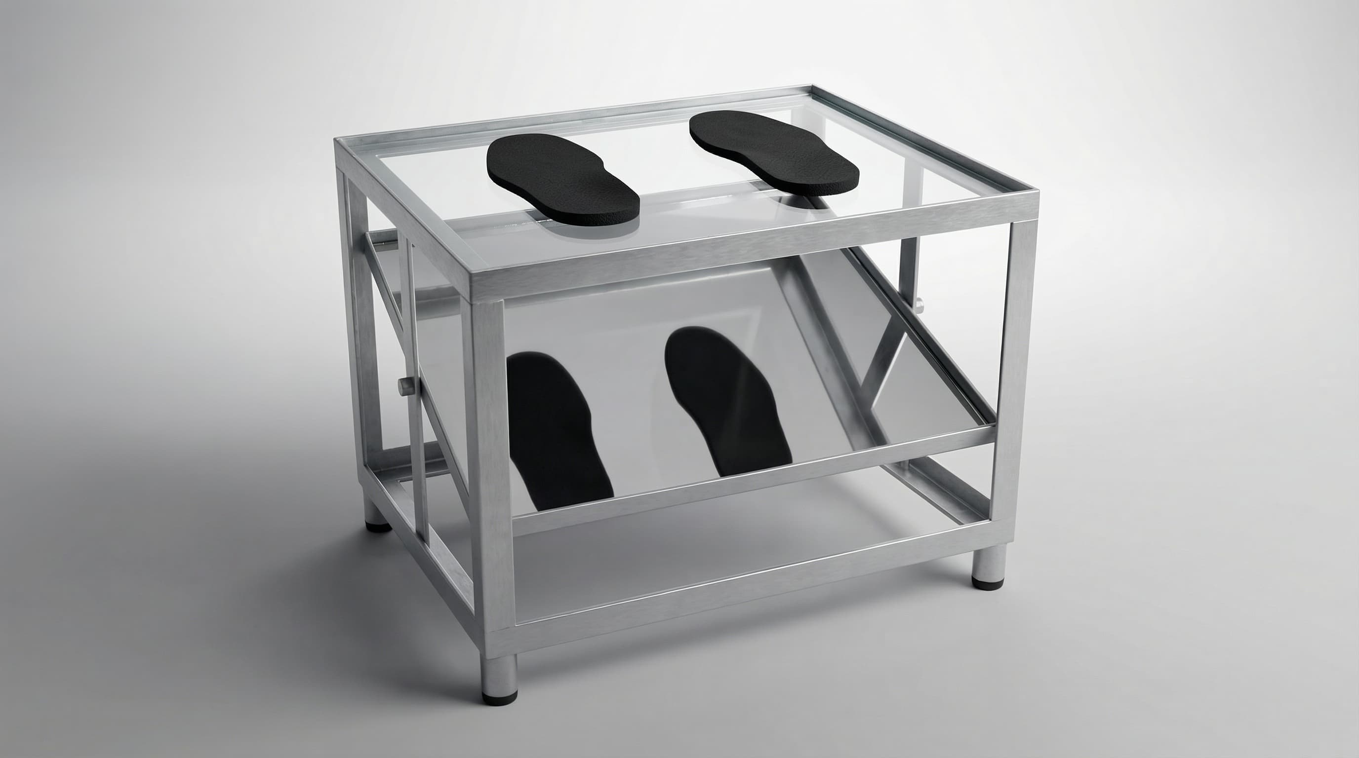 Plantoscopio para evaluación clínica